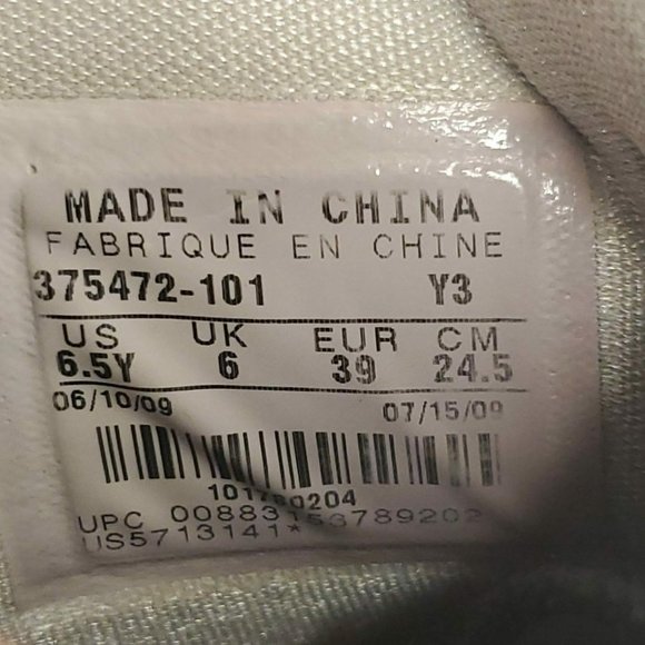 𝅺NIKE Air Jordan Basketball Sneaker Size US 6.5Y - Picture 8 of 9